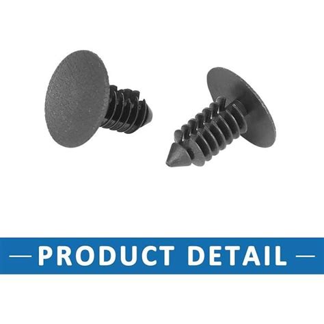 Absopro Boulon Rivets Fixation Garde Boue Pare Chocs Retenue Clip Gm