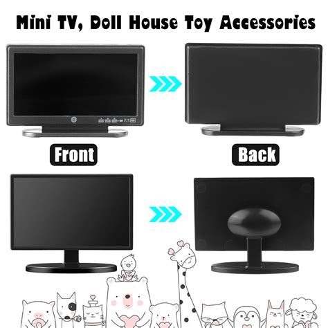 1 12 Doll House TV Remote Control Simulation Miniature Furniture