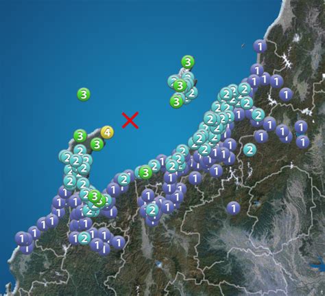 新潟県上中越沖でm4 9の地震 石川県珠洲市で震度4 津波の心配なし（2024年1月3日）｜biglobeニュース