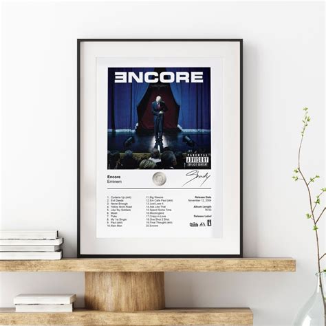 Eminem Poster, Album Cover Poster, Encore Poster sold by Bhutan | SKU ...