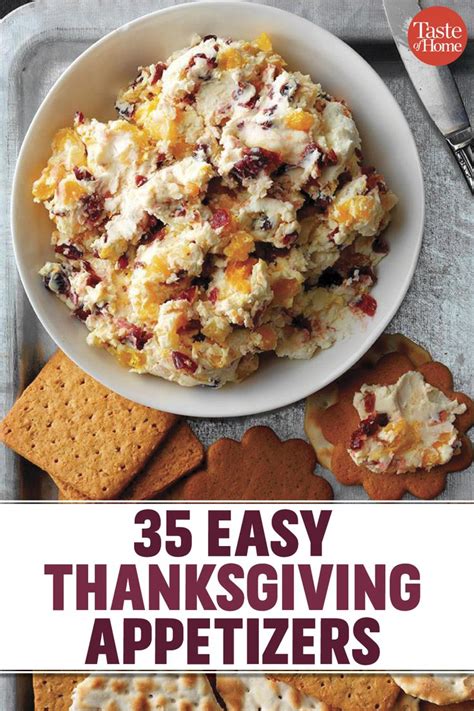 The Cover Of Easy Thanksgiving Appetizers