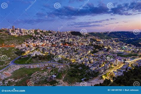 The Skyline of Amman, Jordan Stock Photo - Image of hill, capital ...