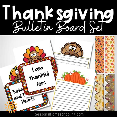 Thanksgiving Bulletin Board Set