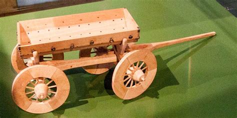 Hedeby Museum Model Of A Wagon From The Viking Times Picryl Public