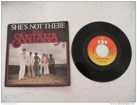 Rock Santana Shes Not There Zulu 1977 Voir Photos Dique Cbs