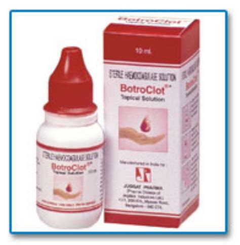 BotroClot Topical Solution Drop, आँख की ड्रॉप, आई ड्राप in JP Nagar, Bengaluru , Jagdale ...