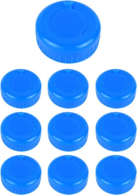 Welosuer Pcs Gallon Jug Caps Reusable Water Snaps On Caps Splash