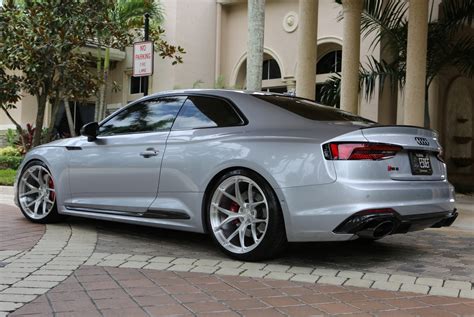 Audi RS5 B9 Silver BC Forged RZ21 Wheel Front