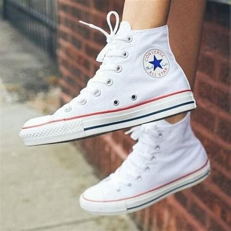 Jual Sepatu Priawanitacowokcewek Sepatu Boot Converse All Star Putih