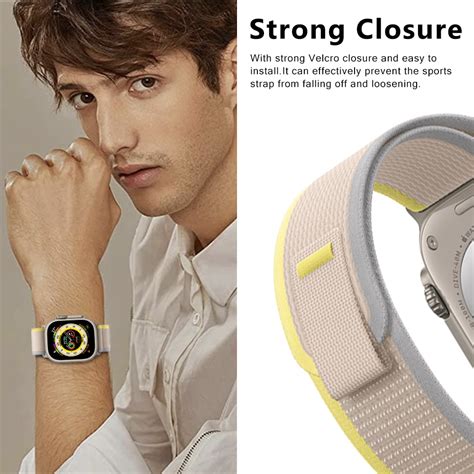 Curea Smartwatch Matcheasy Nylon Compatibila Cu Apple Watch