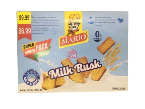 Buy Mario Milk Rusk 12kg Online Melbourne Velspices Australia