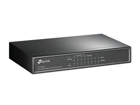 TP Link TL SG1008P 8 Port Gigabit Netzwerk Switch Mit 4 X PoE Ports 802