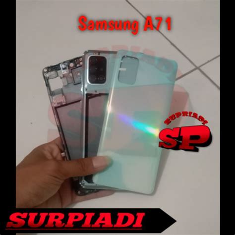 Jual Backdoor Back Casing Kesing Housing Fullset Samsung A71 A715F A715