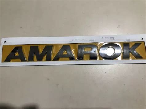 Vw Amarok Emblema Insignia Palabra Amarok Original En Venta En