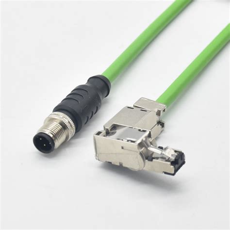 Industrial Ethernet Ethernetethercatcable M12 Profinet Agreement 4