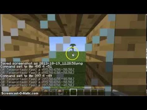 Serie Tutoriales Minecraft Cap1 Como Teletransportarse YouTube