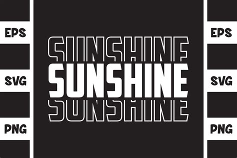 Sunshine Graphic by Illustrately · Creative Fabrica