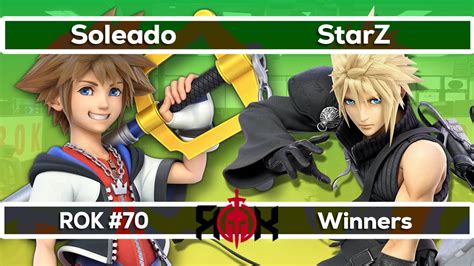 Soleado Sora Vs StarZ Cloud ROK Esports Smash Ultimate 70 WR2