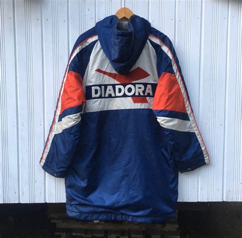 Vintage Rare! Vintage Diadora Waterproof Rain Long Jacket | Grailed