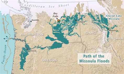 Dry Falls And The Channeled Scabland IUGS