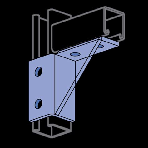 Unistrut Unistrut P2344 Series Strut Channel Wing Shape Fittings