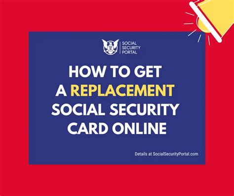 How to get a Replacement Social Security Card - Social Security Portal