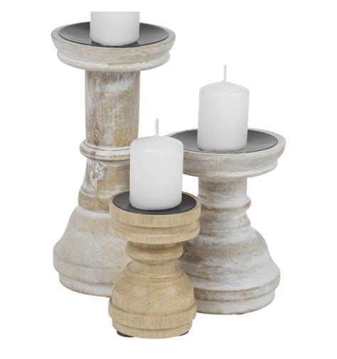 Wooden Candle Holders - Easygift Products