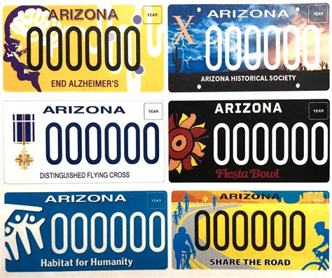 Mvd Debuts Five New Specialty License Plates Williams Grand Canyon