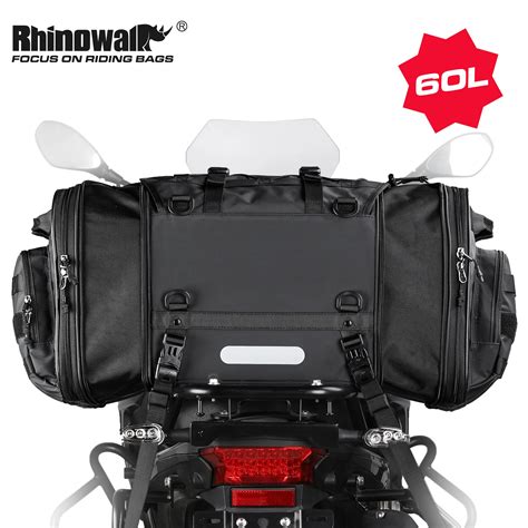 Rhinowalk Motosiklet Antas 40 60L Su Ge Irmez Arka Kuyruk Antas B Y K