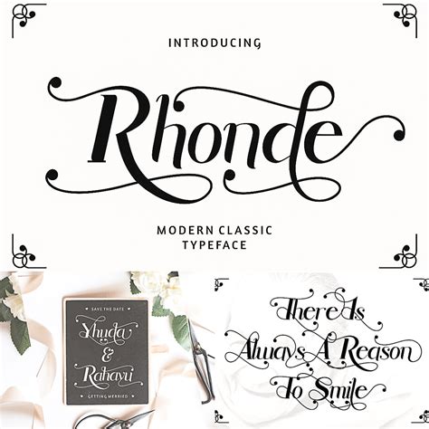 Rhonde Modern Classic Font | Free download