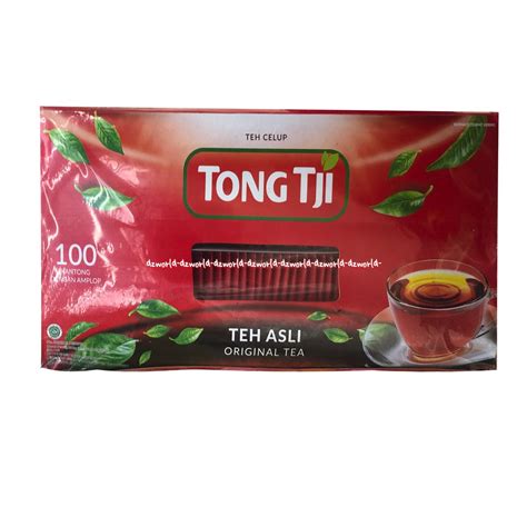 Jual Tong Tji Teh Asli 100 Sachet Minuman Teh Original Tea Teh Celup