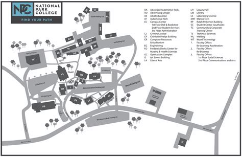 Campus Map | National Park College