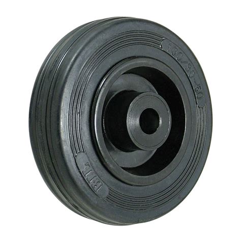 355dia Cushion Tyre Wheels With Plastic Centre Roller Bearing Gabdog