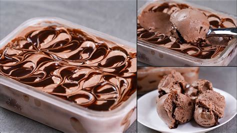 Chocolate Swirl Ice Cream Recipe Soft And Creamy Chocolate Ice Cream