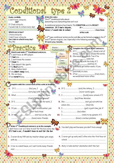 Conditional Sentences Type Esl Worksheet By Perma Hot Sex Picture