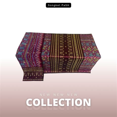 Jual Songket Pash Songket Palembang Motif Limar Tenun Asli Berbagai