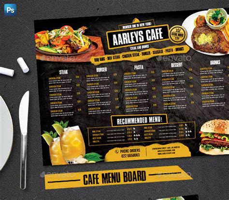 53+ Cafe Menu Templates | Free & Premium Downloads