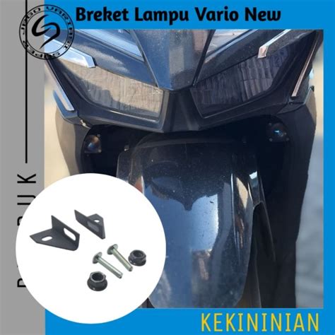 Jual Breket Lampu Foglamp Vario New Breket Dudukan Lampu Tembak D2