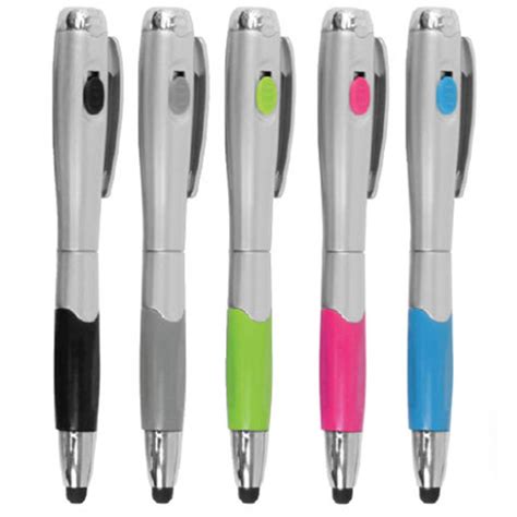 Stylus Pen [5-PACK] , Universal 3-in-1 Stylus w/ Ballpoint Pen + LED ...