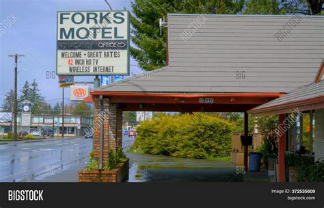 Forks Motel City Forks Image & Photo (Free Trial) | Bigstock