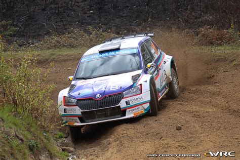 Almeida Pedro Castro Mário Škoda Fabia Rally2 evo Rally Serras de