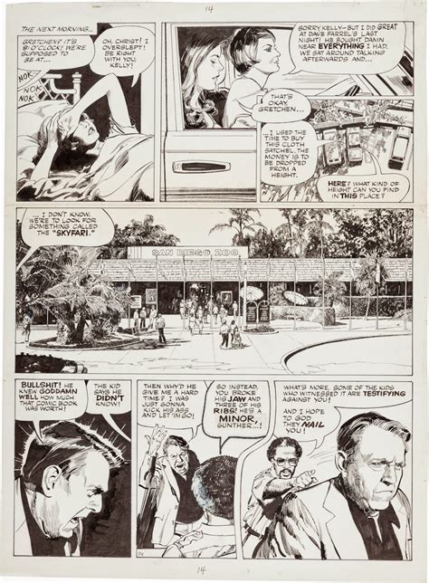 Original Comic Strip Animation And Illustration Art Stan Drake The