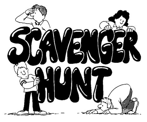 Scavenger Hunt Clipart Pictures – Clipartix