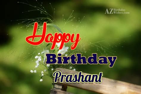 Happy Birthday Prashant