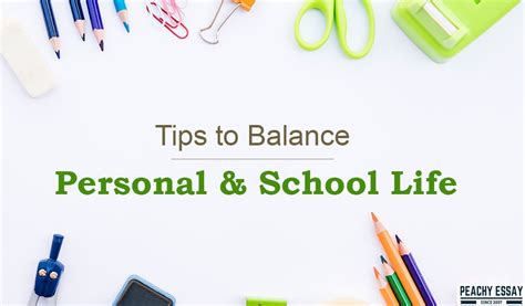 Essential Tips on How to Balance Personal and School Life