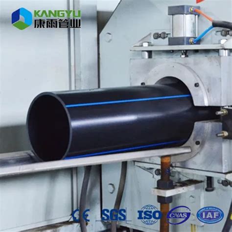 Customizable Colors Black HDPE Pipe Pipeline Tube For Water Supply CE