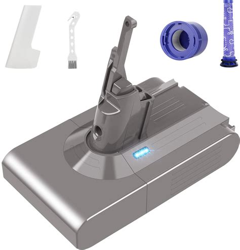 Amazon.com: XLX V8 Battery Replacement, 6.0Ah Battery Pack 6 Cell ...