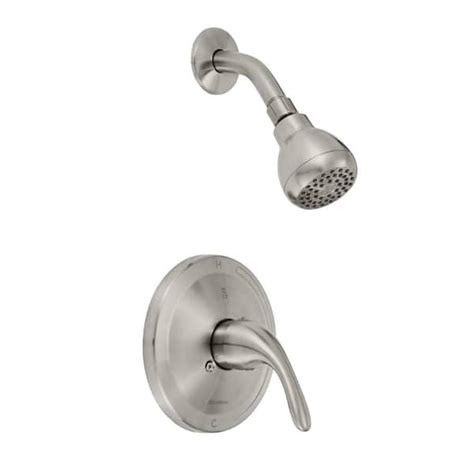 Reviews For Glacier Bay Builders Single Handle Spray Shower Faucet