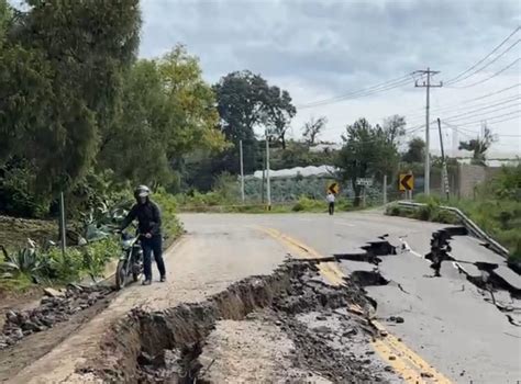 Daños A Carretera Afectan A Floricultores De Tenancingo