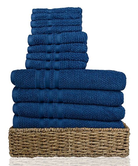 This Ocean Blue Towel Set By Alok Is Perfect Zulilyfinds Blue Towels